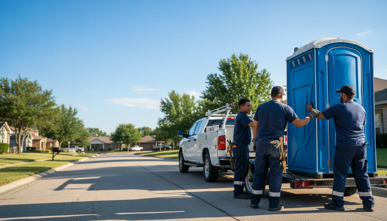 Portable Toilet Rental in Fork, SC near me